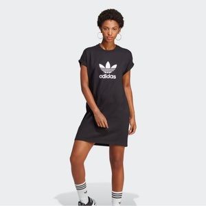 BNWT Adidas classics black tee dress size 1X